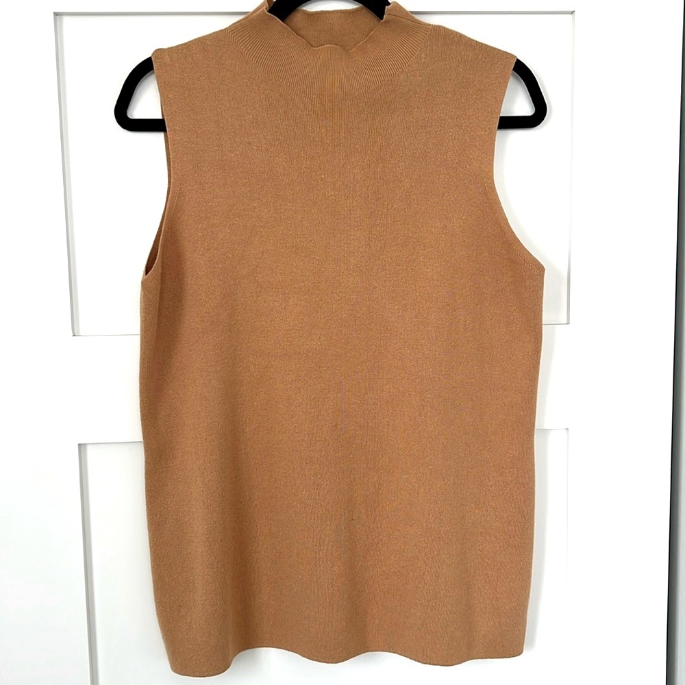41 HAWTHORN Mock Turtleneck Tank - Large